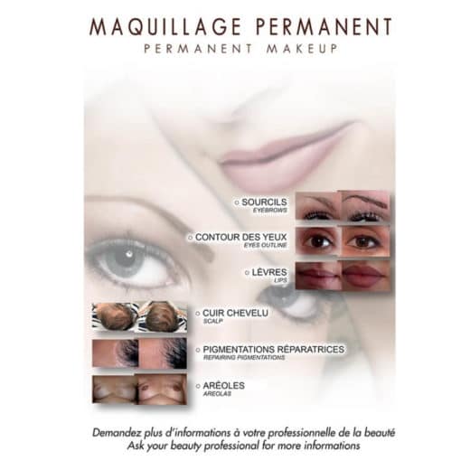 Promotional Poster for Permanent Makeup - Perform'Art